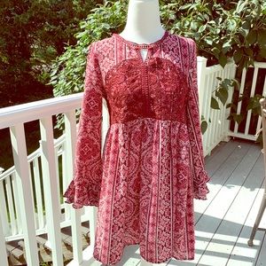 Boho Mini Dress Tunic by Iris and Ivy 14
